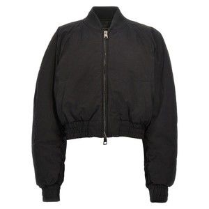 The Andamane Sierra Cropped Bomber Jacket - NWT